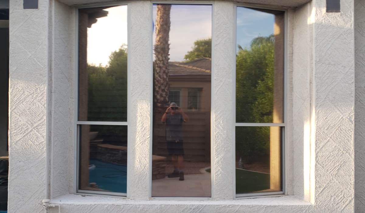 Reflective House Window Tint